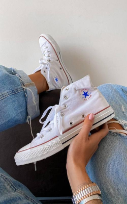 Converse Beyaz Uzun