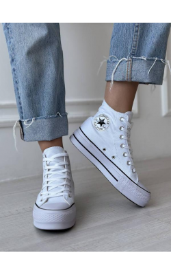 Converse Platform Beyaz
