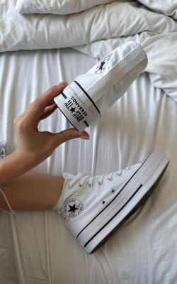 Converse Platform Beyaz