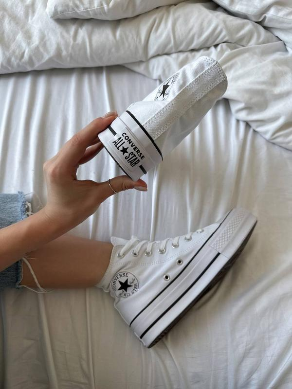 Converse Platform Beyaz