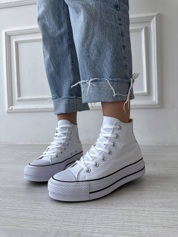 Converse Platform Beyaz
