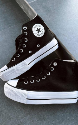 Converse Platform Siyah