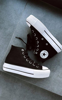 Converse Platform Siyah