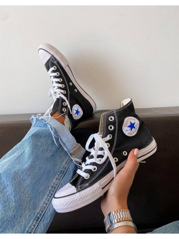 Converse Siyah Uzun