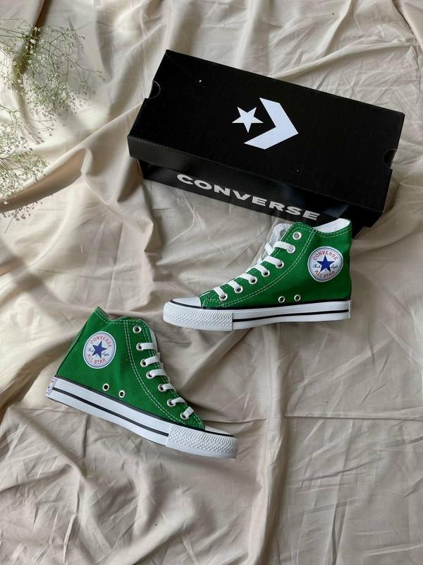 Converse Yeşil Uzun