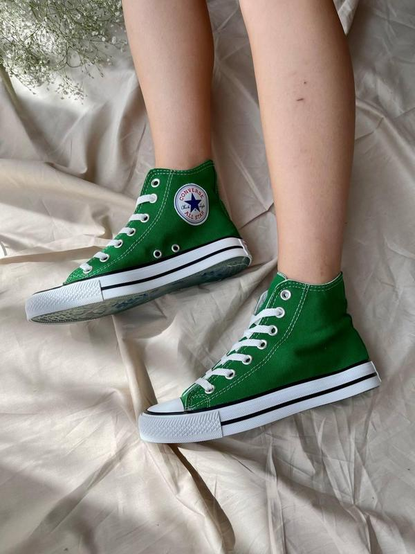 Converse Yeşil Uzun