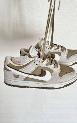 Dunk Swoosh Bej-Kahve