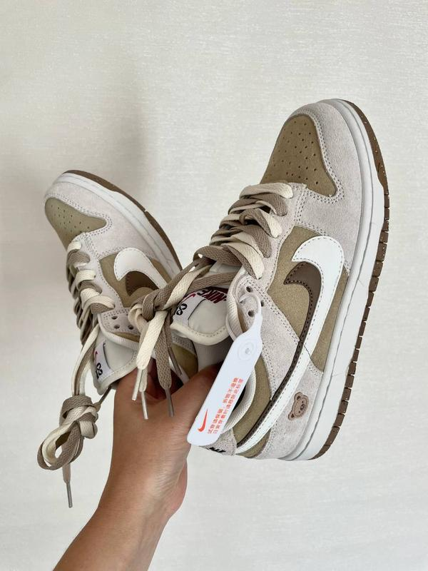 Dunk Swoosh Bej-Kahve