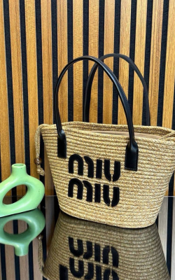 Miu Miu Hasır Çanta