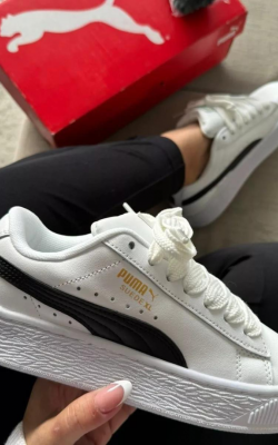 Puma Suede XL Beyaz Siyah