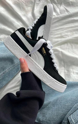 Puma Suede XL Siyah Beyaz