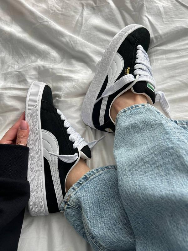 Puma Suede XL Siyah Beyaz