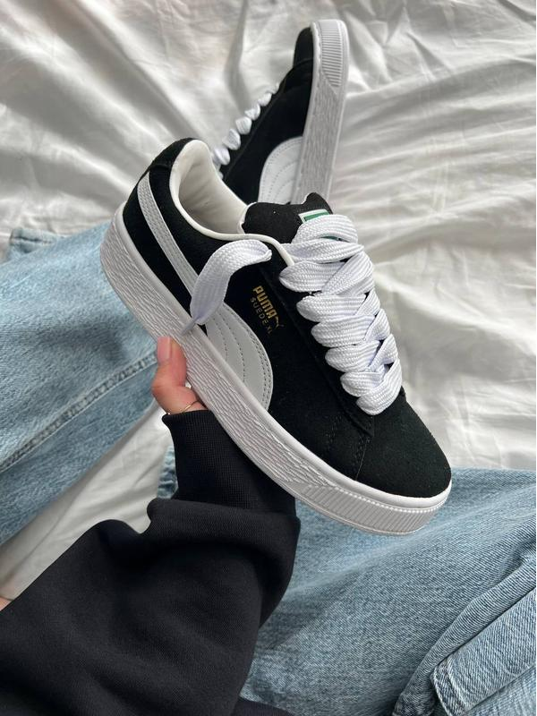 Puma Suede XL Siyah Beyaz