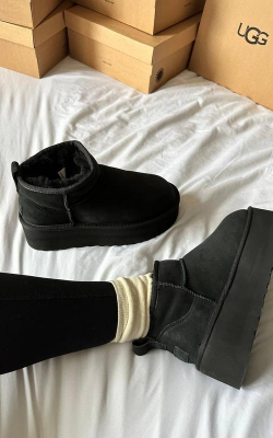 UGG Platform Siyah