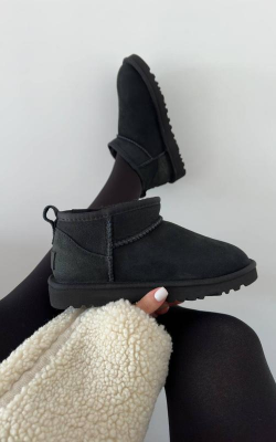 UGG Siyah Mini