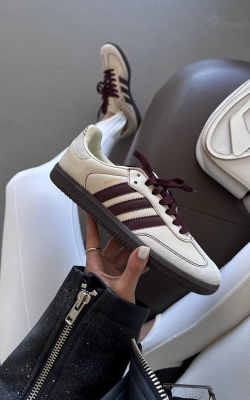 Adidas Samba Bej-Bordo