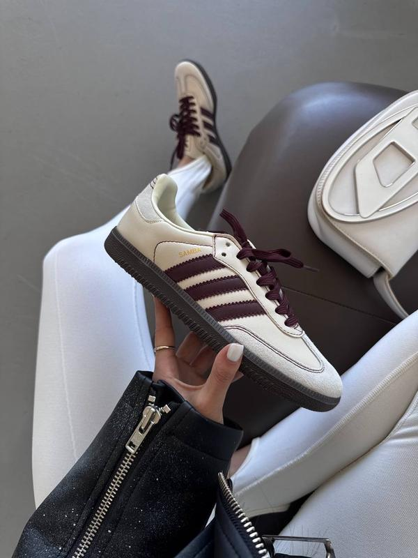 Adidas Samba Bej-Bordo Adidas Samba Bej-Bordo