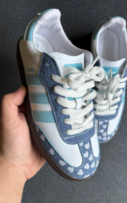 Adidas Samba Love Mavi
