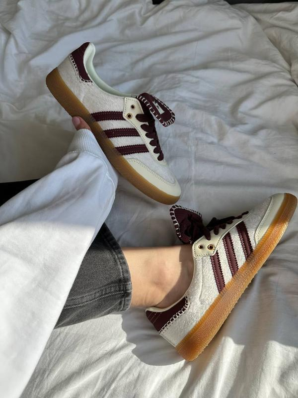 Adidas Samba Wales Bonner Beyaz-Bordo