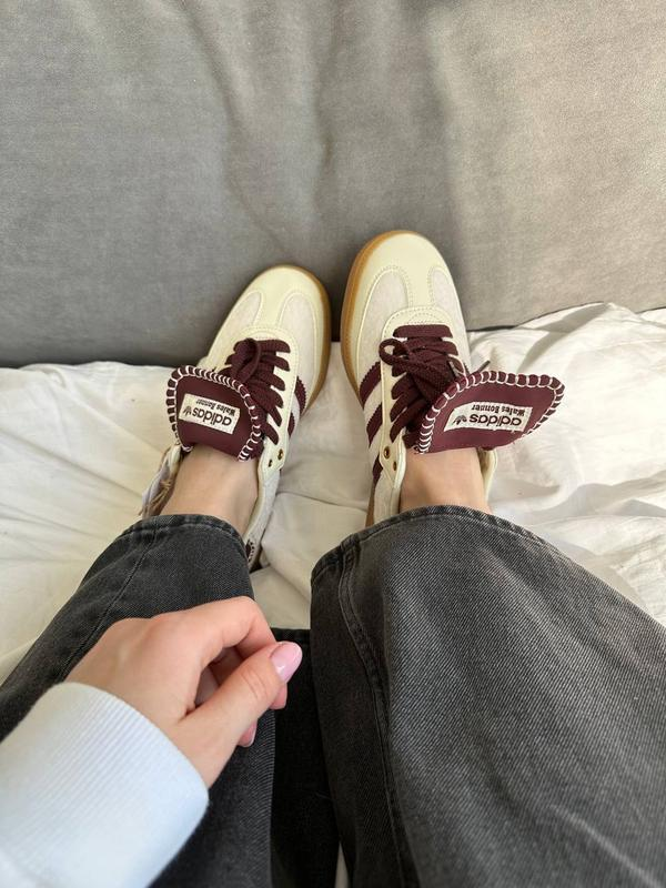 Adidas Samba Wales Bonner Beyaz-Bordo