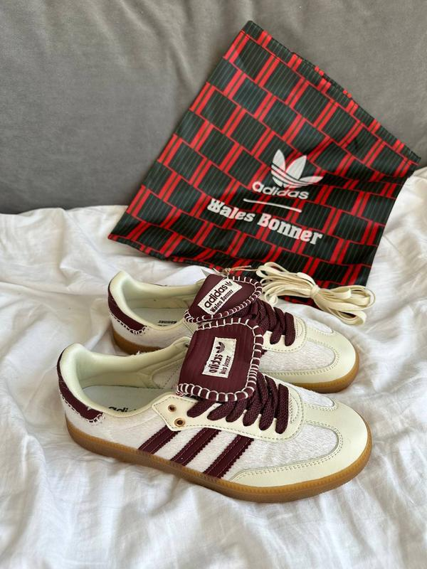 Adidas Samba Wales Bonner Beyaz-Bordo