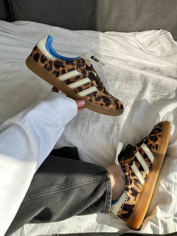 Adidas Samba Wales Bonner Leopar