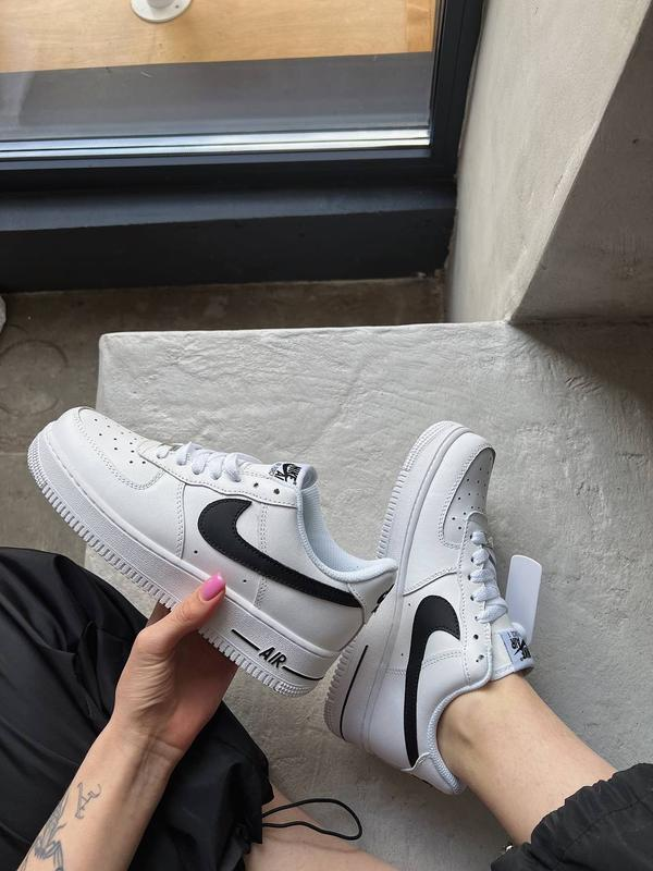 Nike AF-1 Spor Ayakkabı Beyaz-Siyah