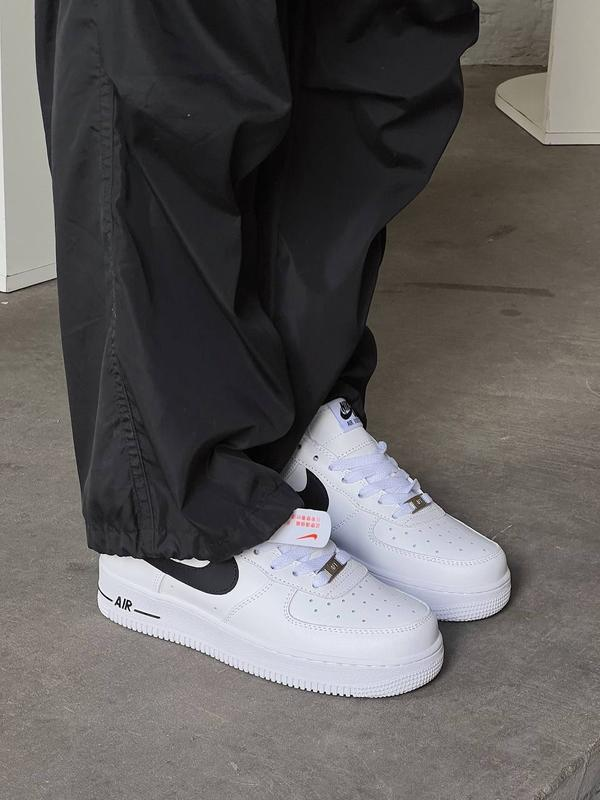 Nike AF-1 Spor Ayakkabı Beyaz-Siyah