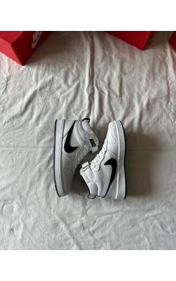 Nike Court Bot Siyah-Beyaz