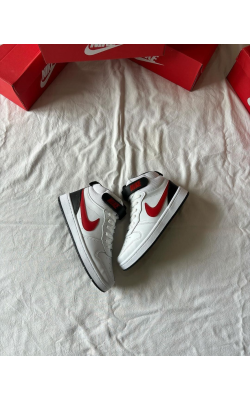 Nike Court Bot Siyah-Kırmızı