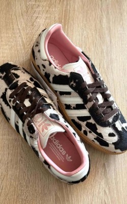 Adidas Samba Cow Print